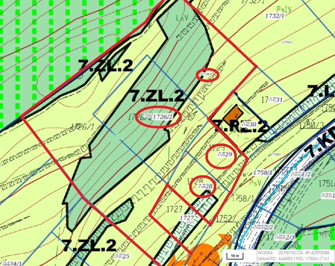 Działka rolna Krynica-Zdrój, ul. Zieleniewskiego. Zdjęcie 7