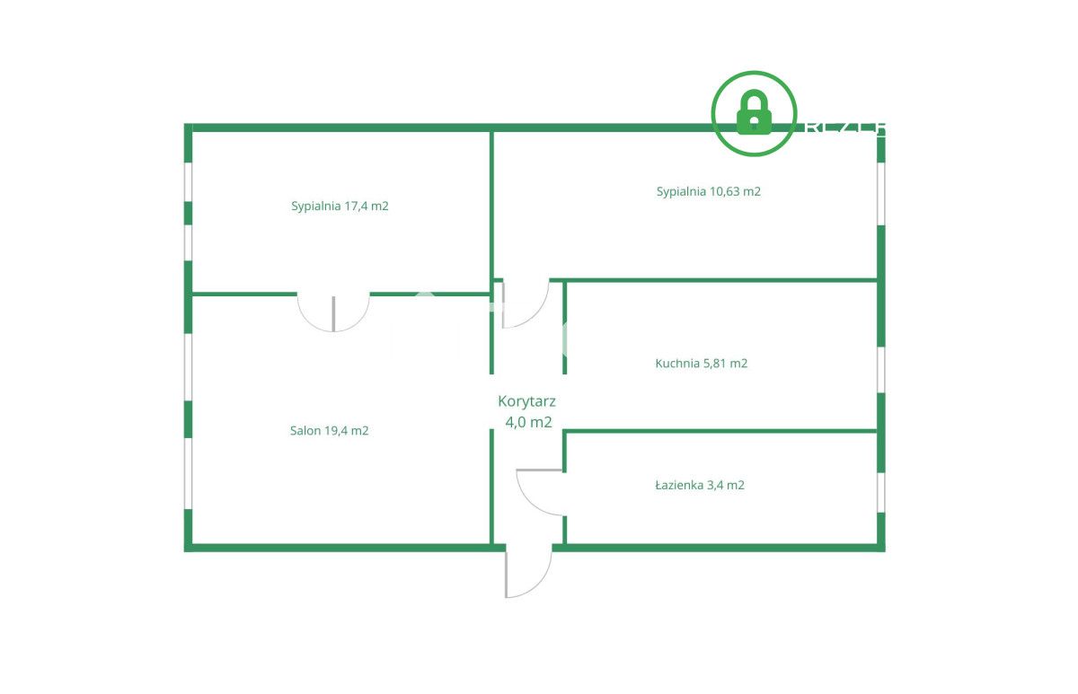 Mieszkanie 3-pokojowe Gdańsk Śródmieście, ul. Na Stoku. Zdjęcie 17