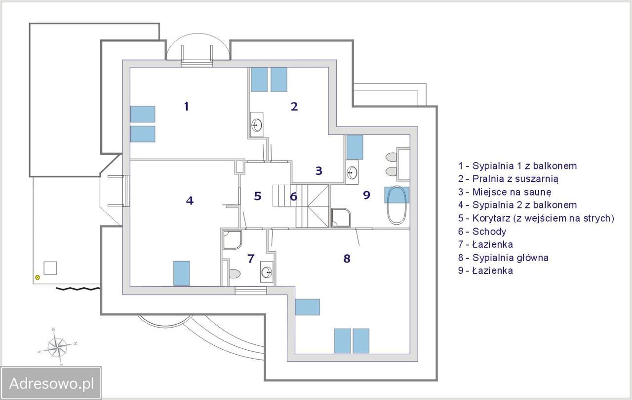 dom wolnostojący, 5 pokoi Sadowa, Ulica. Zdjęcie 16