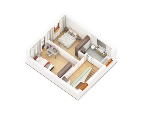 bliźniak, 4 pokoje Nowa Wola. Zdjęcie 7