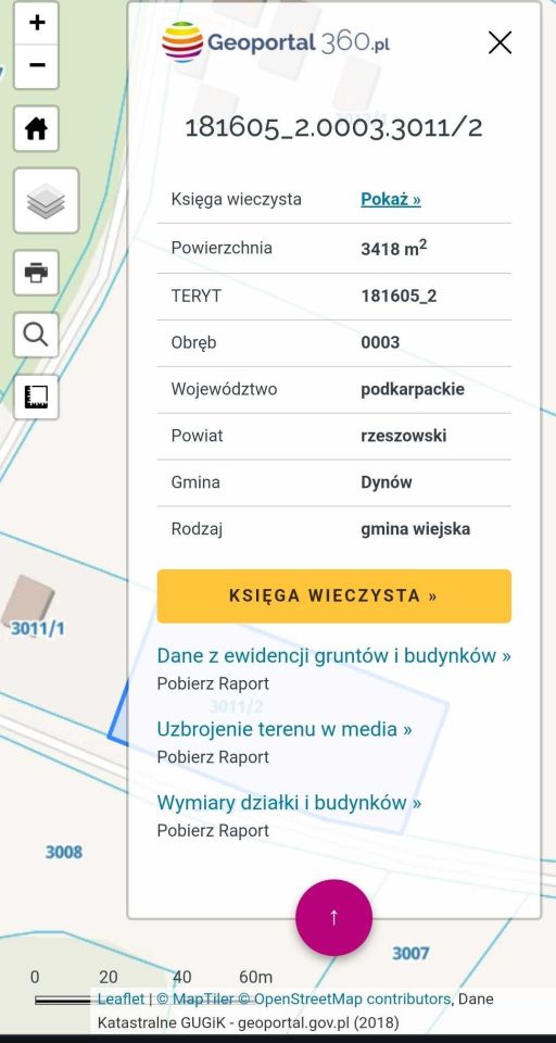 Działka budowlana Dylągowa. Zdjęcie 2
