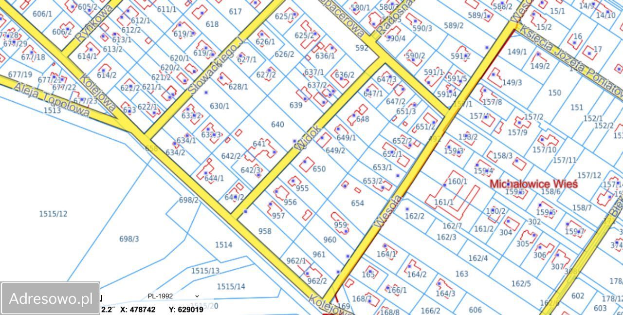 Działka budowlana Michałowice, ul. Widok. Zdjęcie 14