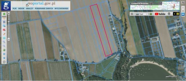 Działka rolno-budowlana Głębinów. Zdjęcie 1