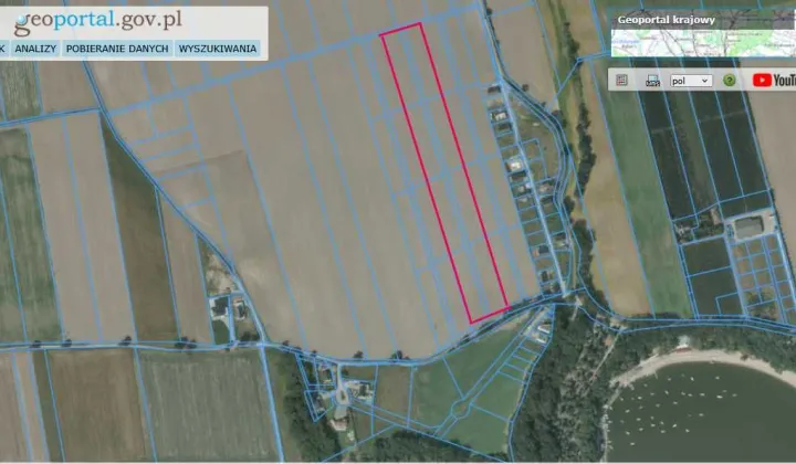 Działka rolno-budowlana Głębinów