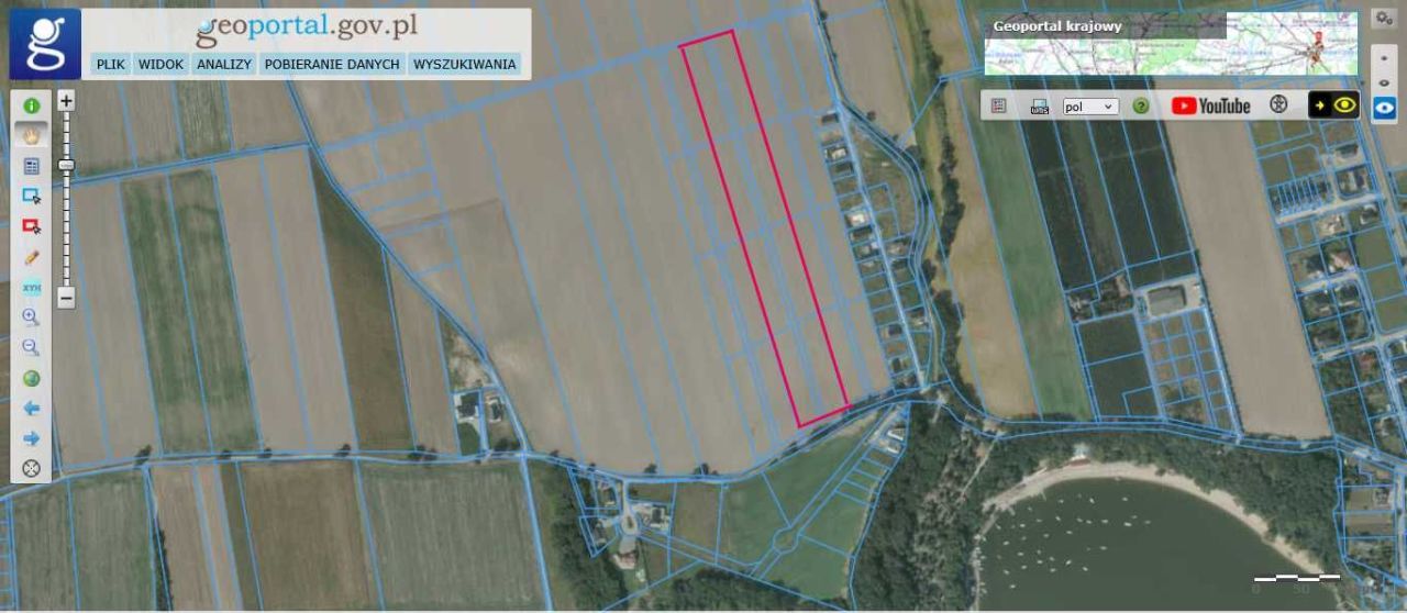 Działka rolno-budowlana Głębinów