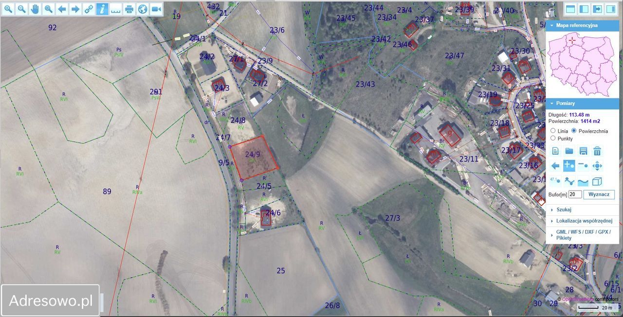 Działka budowlana Nakla, ul. Glinowska. Zdjęcie 6