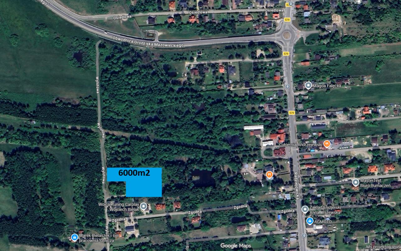 Działka rolno-budowlana Kałęczyn, ul. Wylotowa. Zdjęcie 6