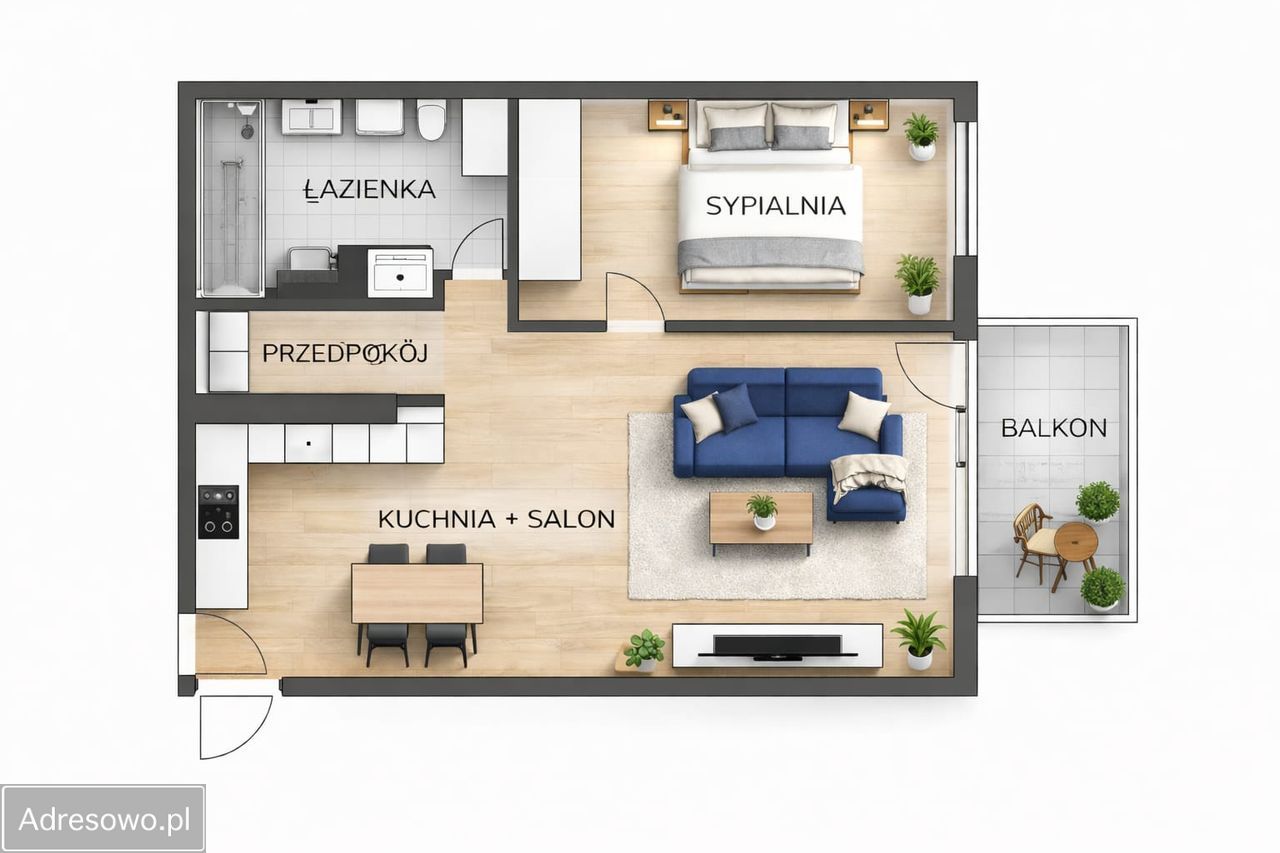 Mieszkanie 2-pokojowe Warszawa Mokotów, ul. Białej Floty. Zdjęcie 9