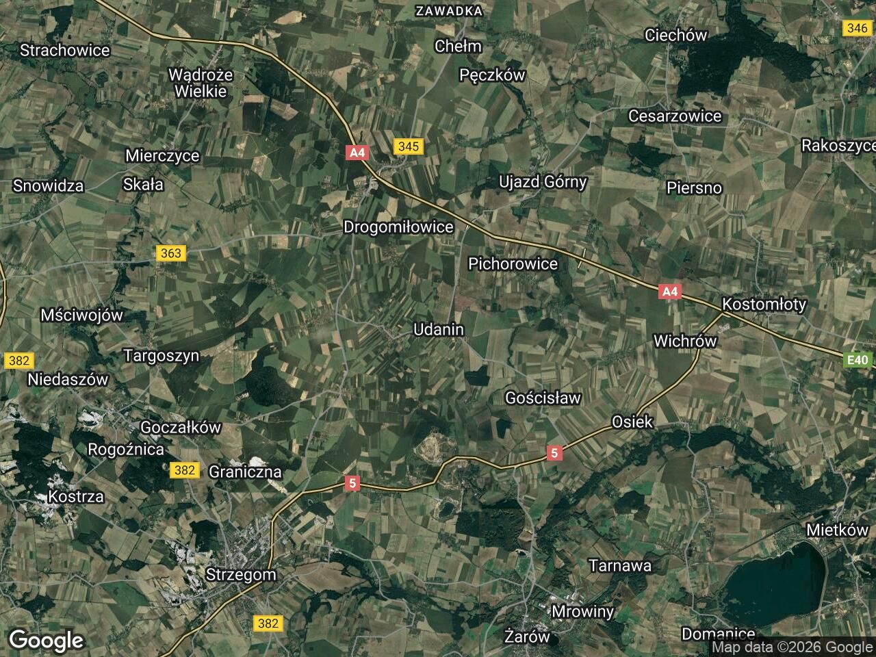 Mieszkanie 1-pokojowe Udanin