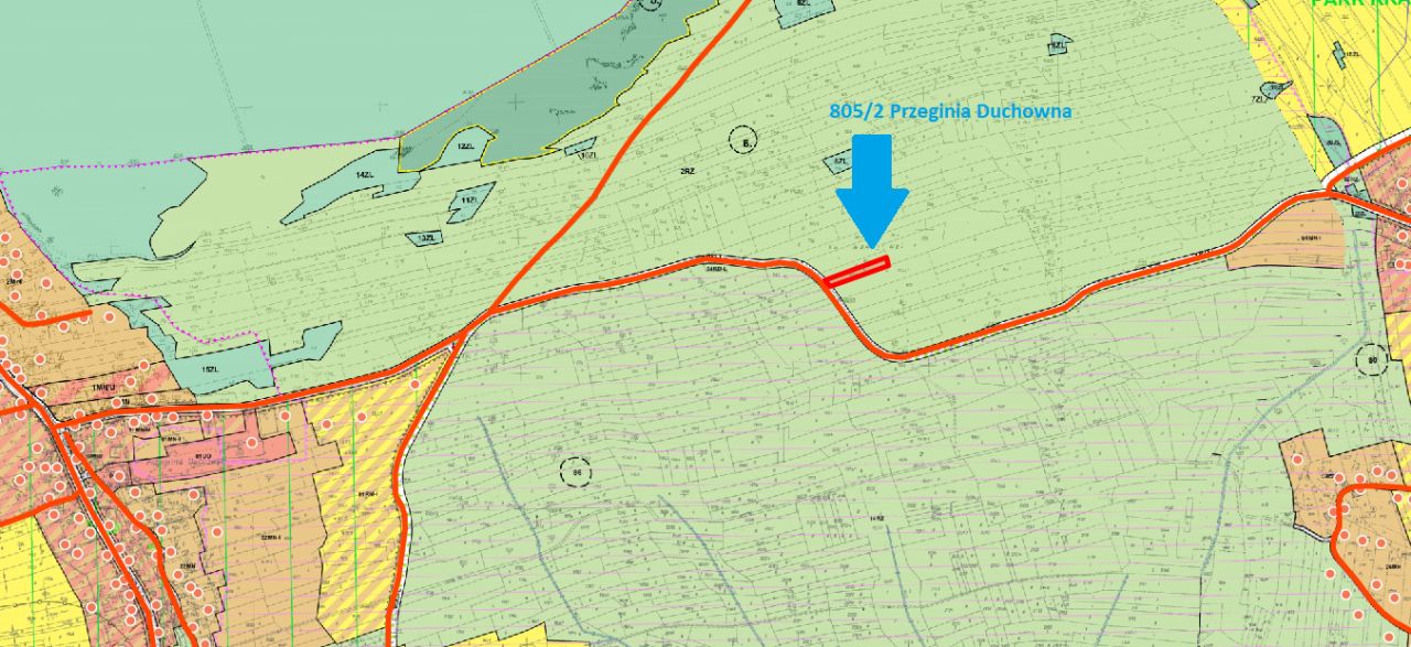 Działka rolna Przeginia Duchowna, ul. Kajasówka. Zdjęcie 3