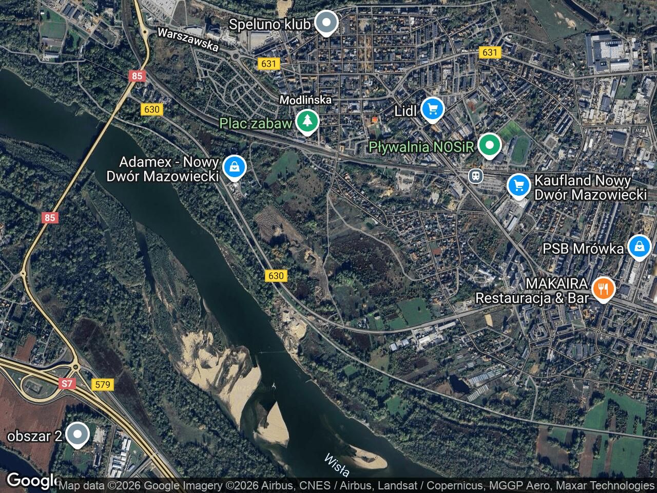 Działka budowlana Nowy Dwór Mazowiecki Kępa Nowodworska, ul. Kępa Nowodworska