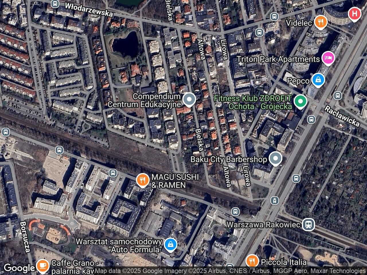 Działka budowlana Warszawa Ochota, ul. Bielska