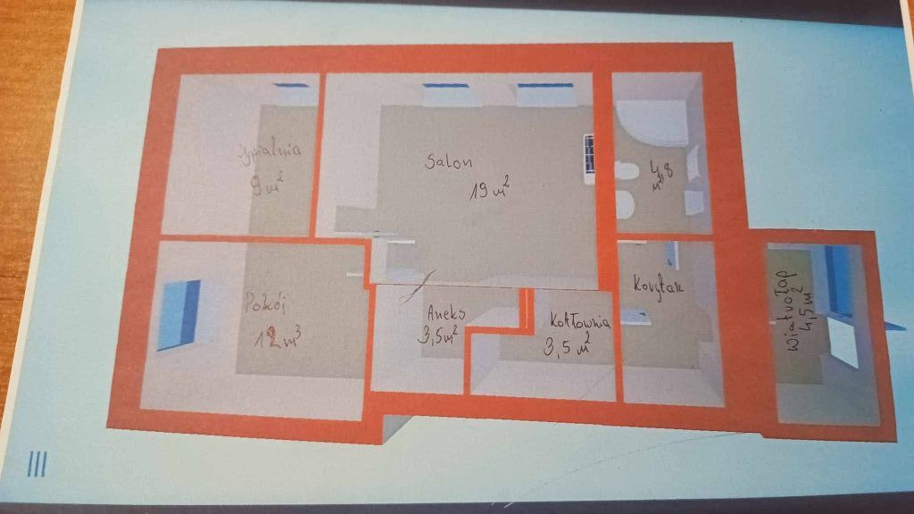 Mieszkanie 3-pokojowe Izabela. Zdjęcie 5