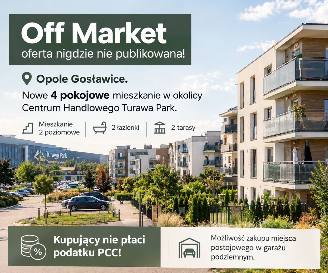 Mieszkanie 4-pokojowe Opole Gosławice, ul. Górna. Zdjęcie 1