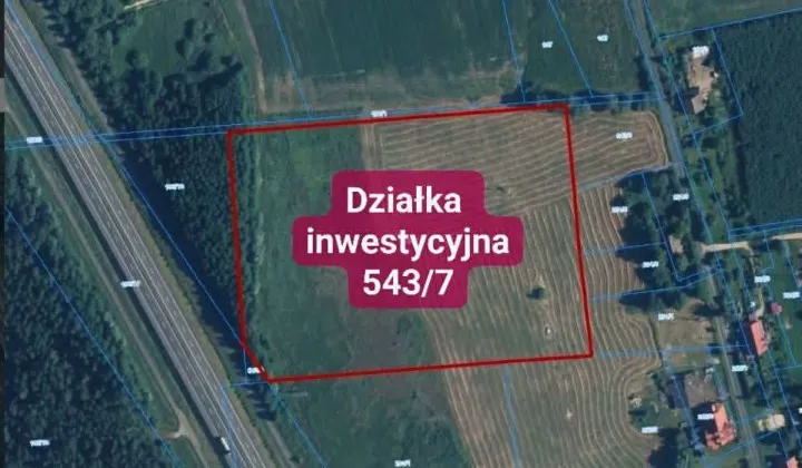 Działka inwestycyjna Giżyn