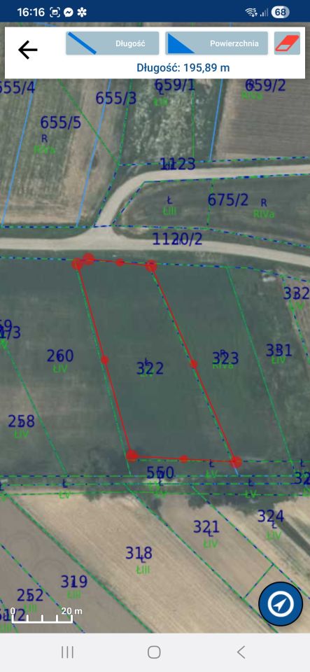 Działka rolno-budowlana Odwiśle, Odwiśle