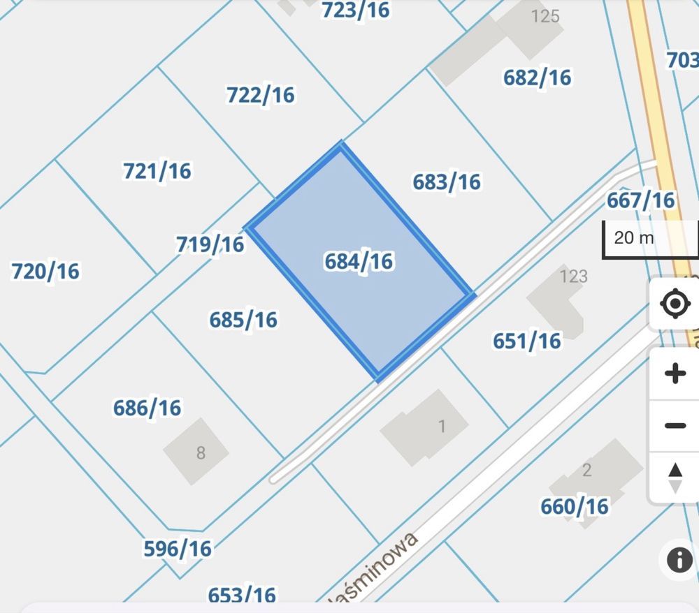 Działka budowlana Chudów. Zdjęcie 5
