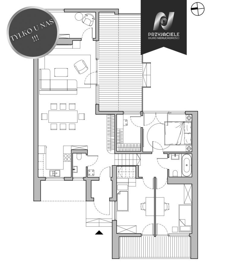 dom, 5 pokoi Gdańsk Zaspa. Zdjęcie 13