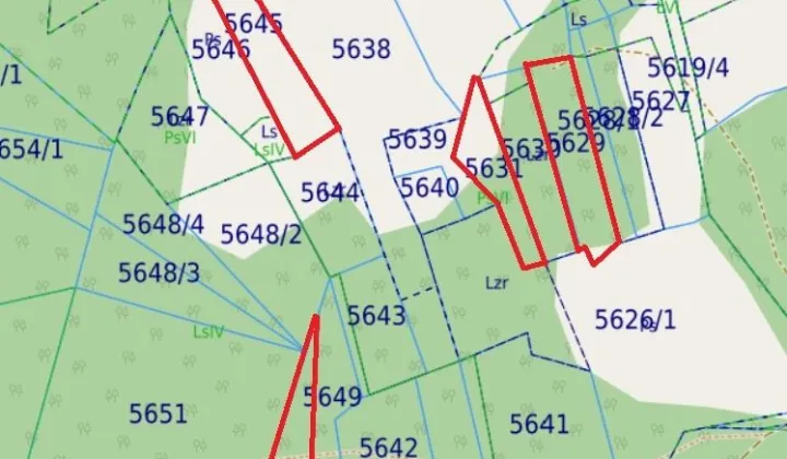 Działka leśna Lipowa