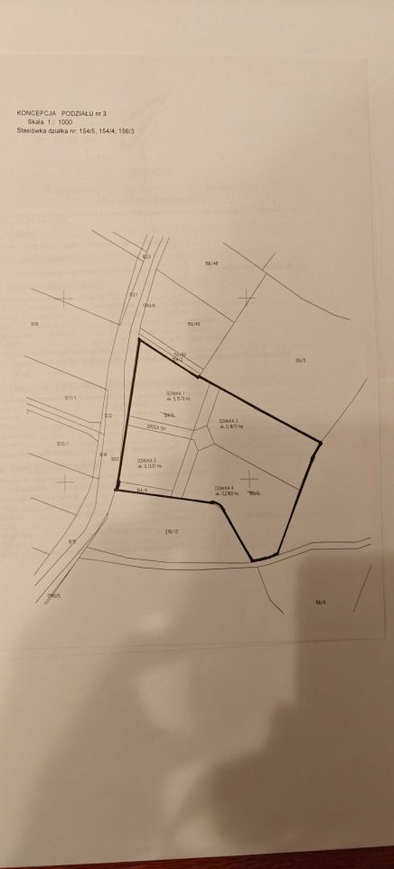 Działka budowlana Stasiówka. Zdjęcie 2