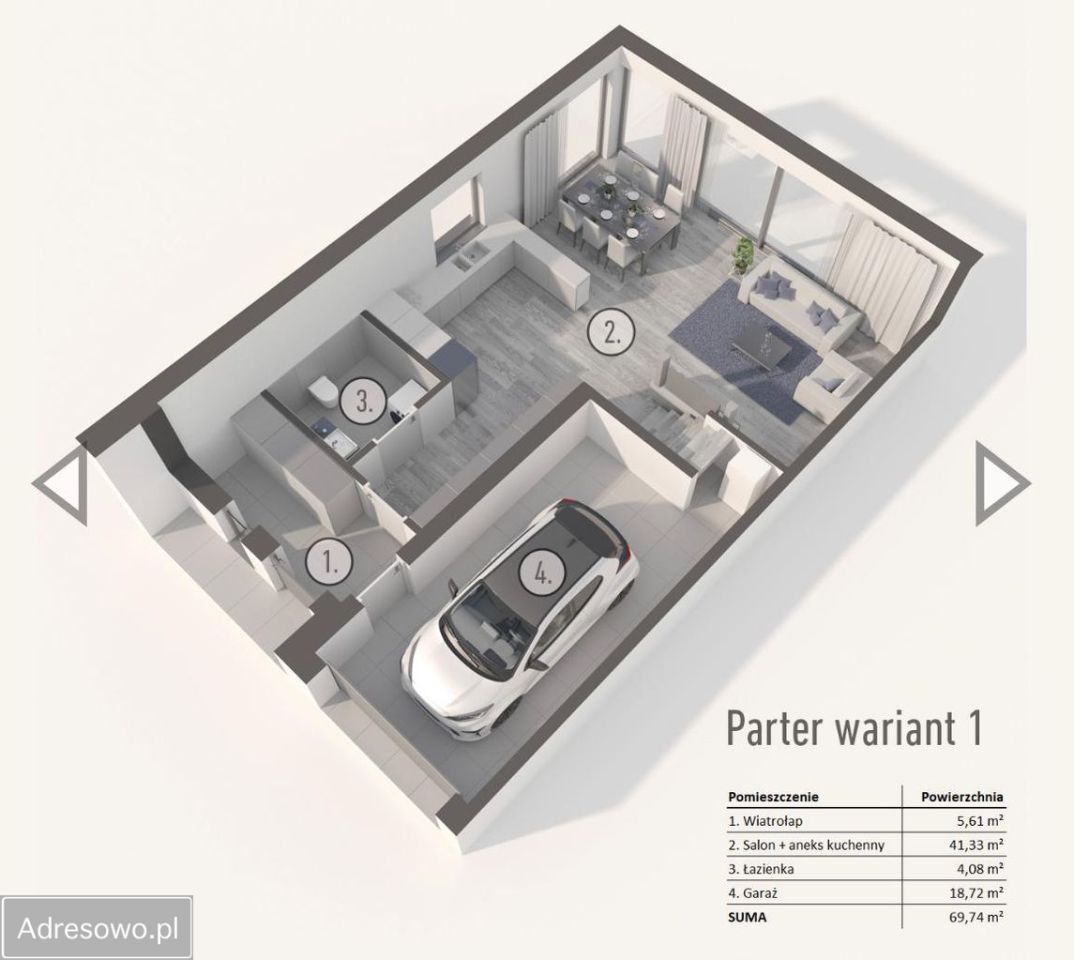 bliźniak, 5 pokoi Bojano, ul. Lesoki. Zdjęcie 4