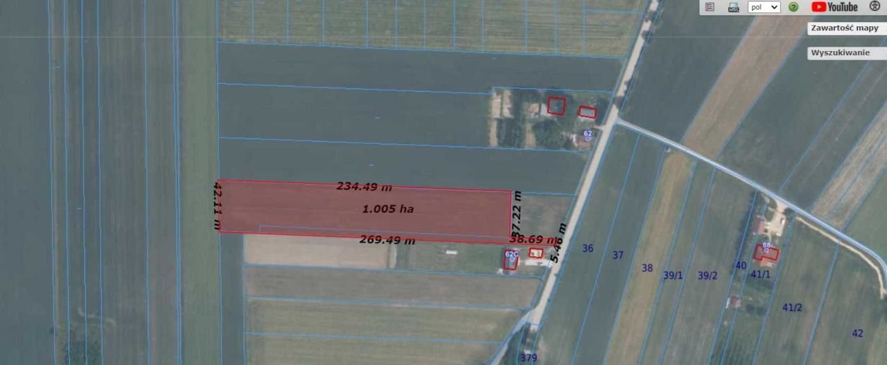 Działka rolna Wysocice. Zdjęcie 2