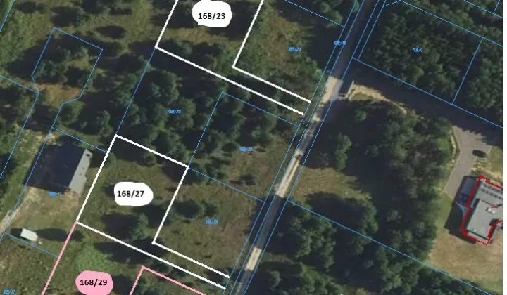 Działka budowlana Niecki, ul. Leszczynowa