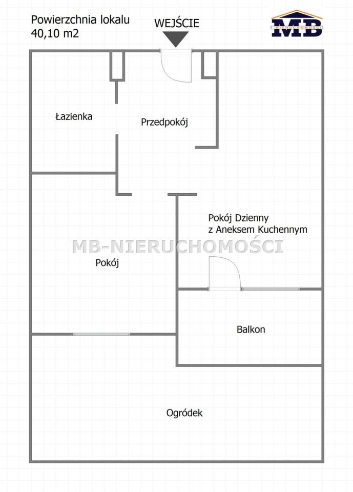 Mieszkanie 2-pokojowe Dobre Miasto, ul. Zwycięstwa. Zdjęcie 17