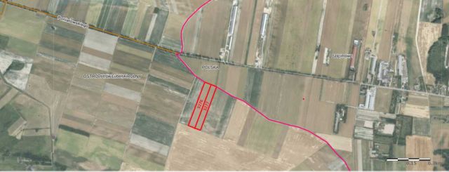 Działka rolna Ostrów Lubelski Dzielnica Lubelska, ul. Poniatowskiego. Zdjęcie 1