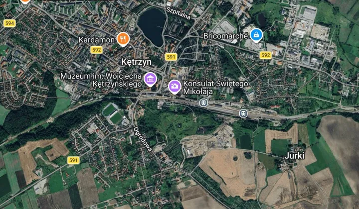 Działka budowlana Kętrzyn, ul. Cukrownicza