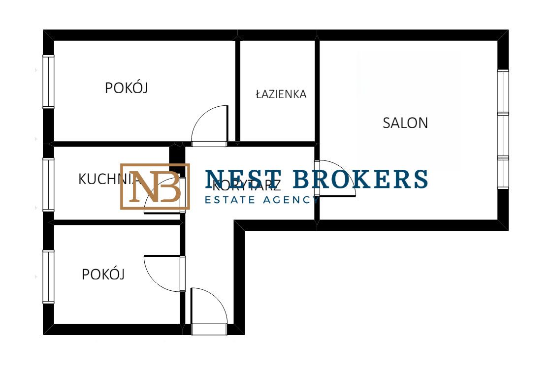 Mieszkanie 3-pokojowe Kraków Nowa Huta, os. Józefa Strusia. Zdjęcie 12