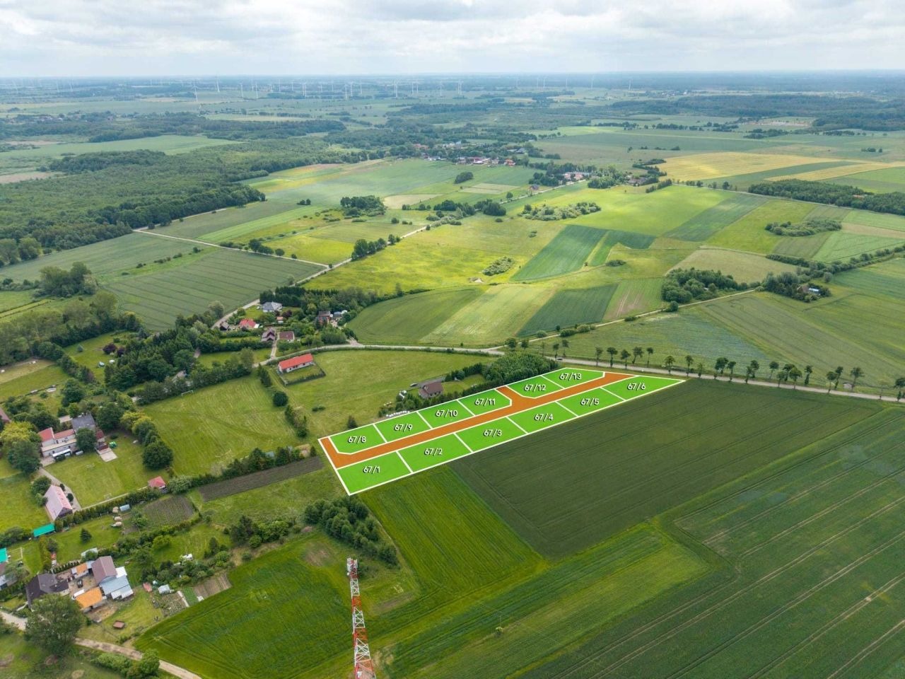 Działka budowlana Łącko. Zdjęcie 4