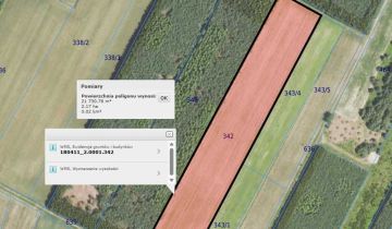 Działka rolna Cetula