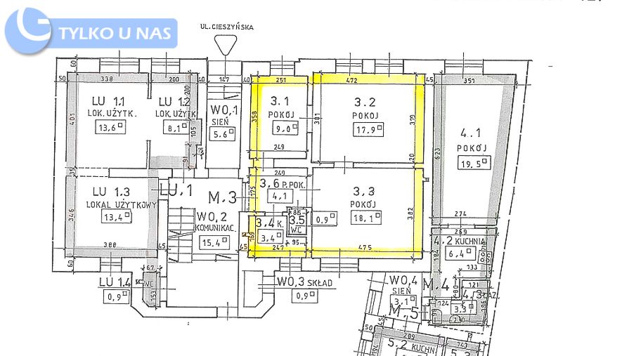 Mieszkanie 2-pokojowe Kraków, ul. Cieszyńska. Zdjęcie 19