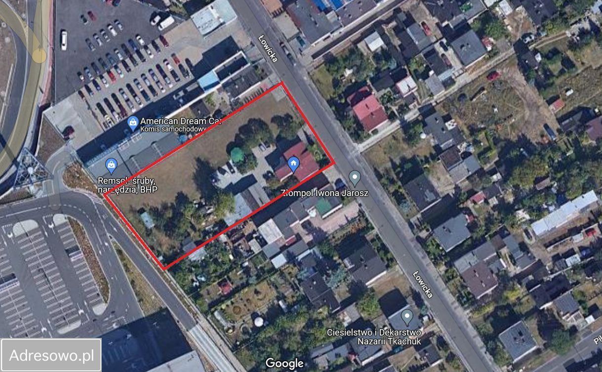 Działka inwestycyjna Bydgoszcz Brdyujście, ul. Łowicka