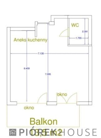 Mieszkanie 1-pokojowe Ząbki, ul. Powstańców. Zdjęcie 9