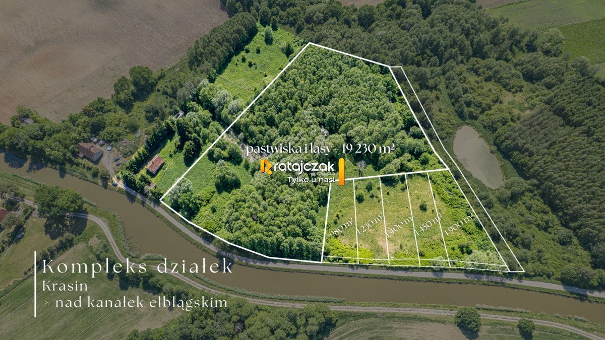 Działka inwestycyjna Krasin. Zdjęcie 1