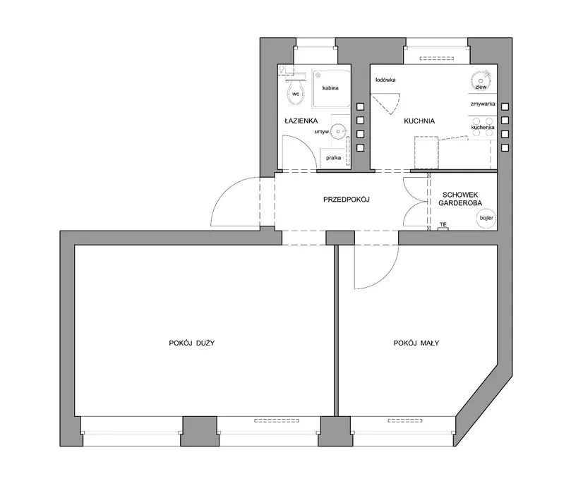 Mieszkanie 2-pokojowe Głogówek, ul. Kościuszki. Zdjęcie 20