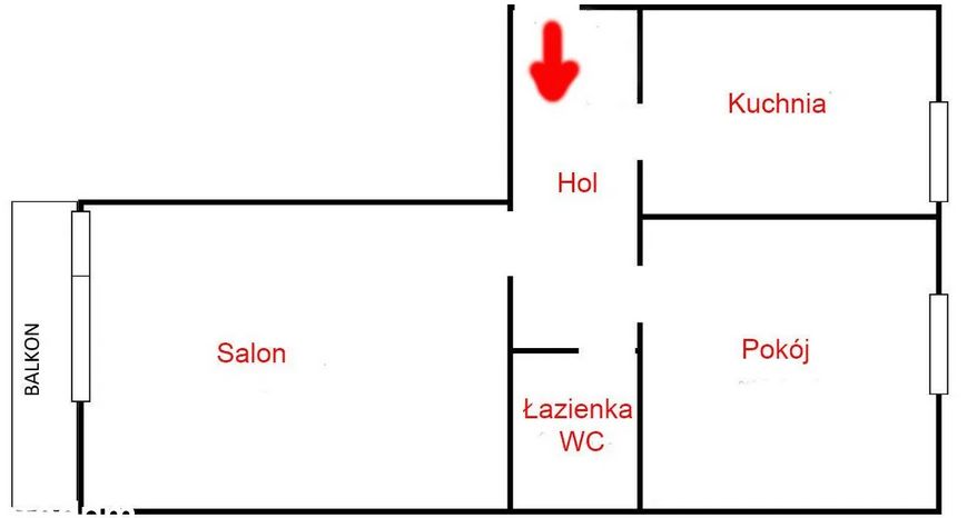 Mieszkanie 2-pokojowe Siemiatycze Zamoście, ul. Wysoka. Zdjęcie 12