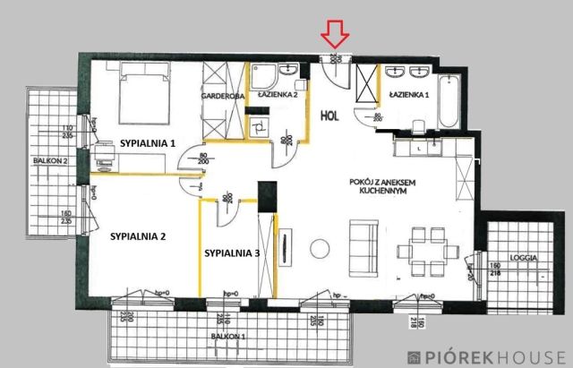 Mieszkanie 4-pokojowe Warszawa Praga-Południe, ul. Żupnicza. Zdjęcie 19