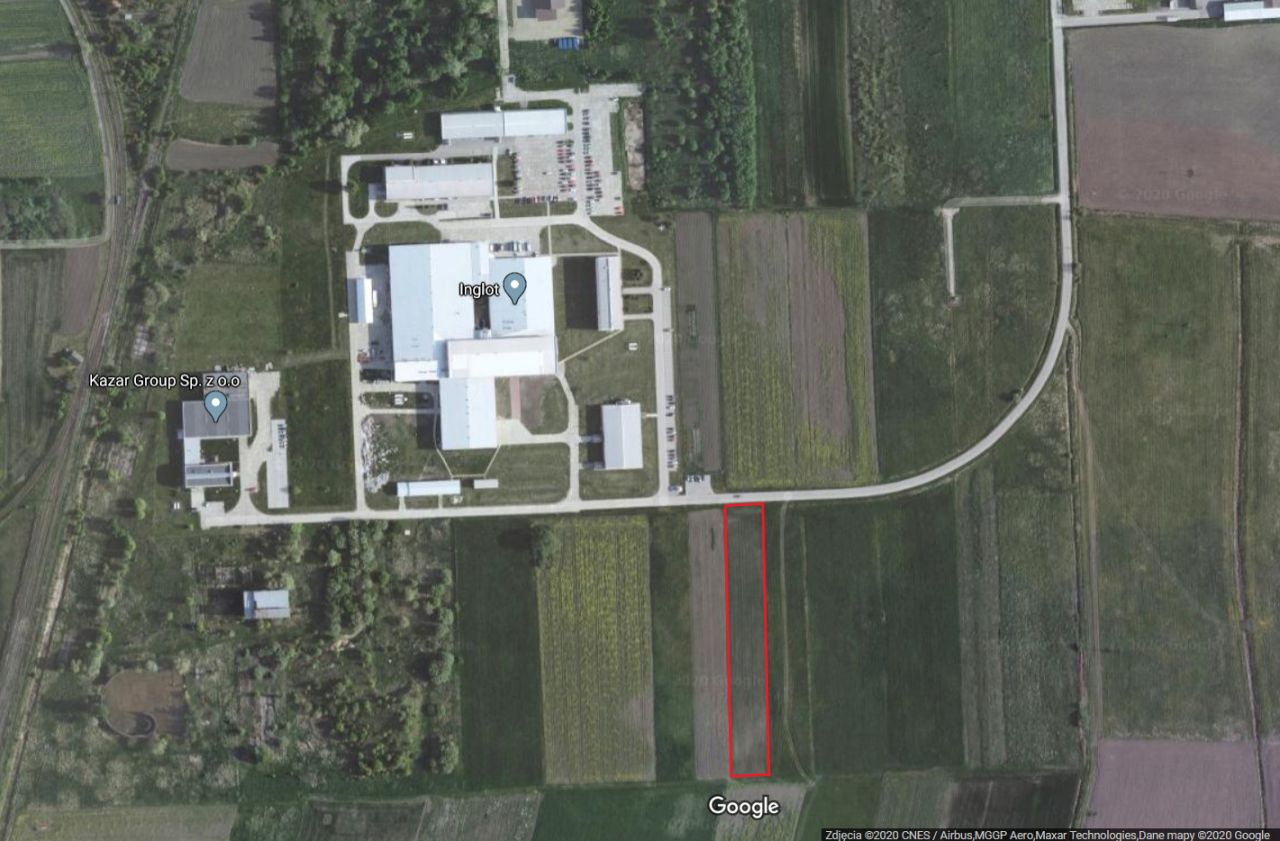 Działka inwestycyjna Przemyśl Przekopana, ul. Lwowska