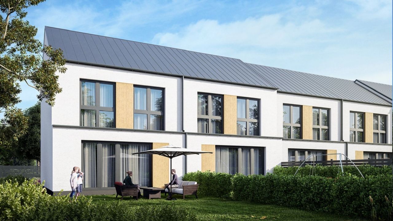 dom szeregowy, 5 pokoi Głosków. Zdjęcie 3