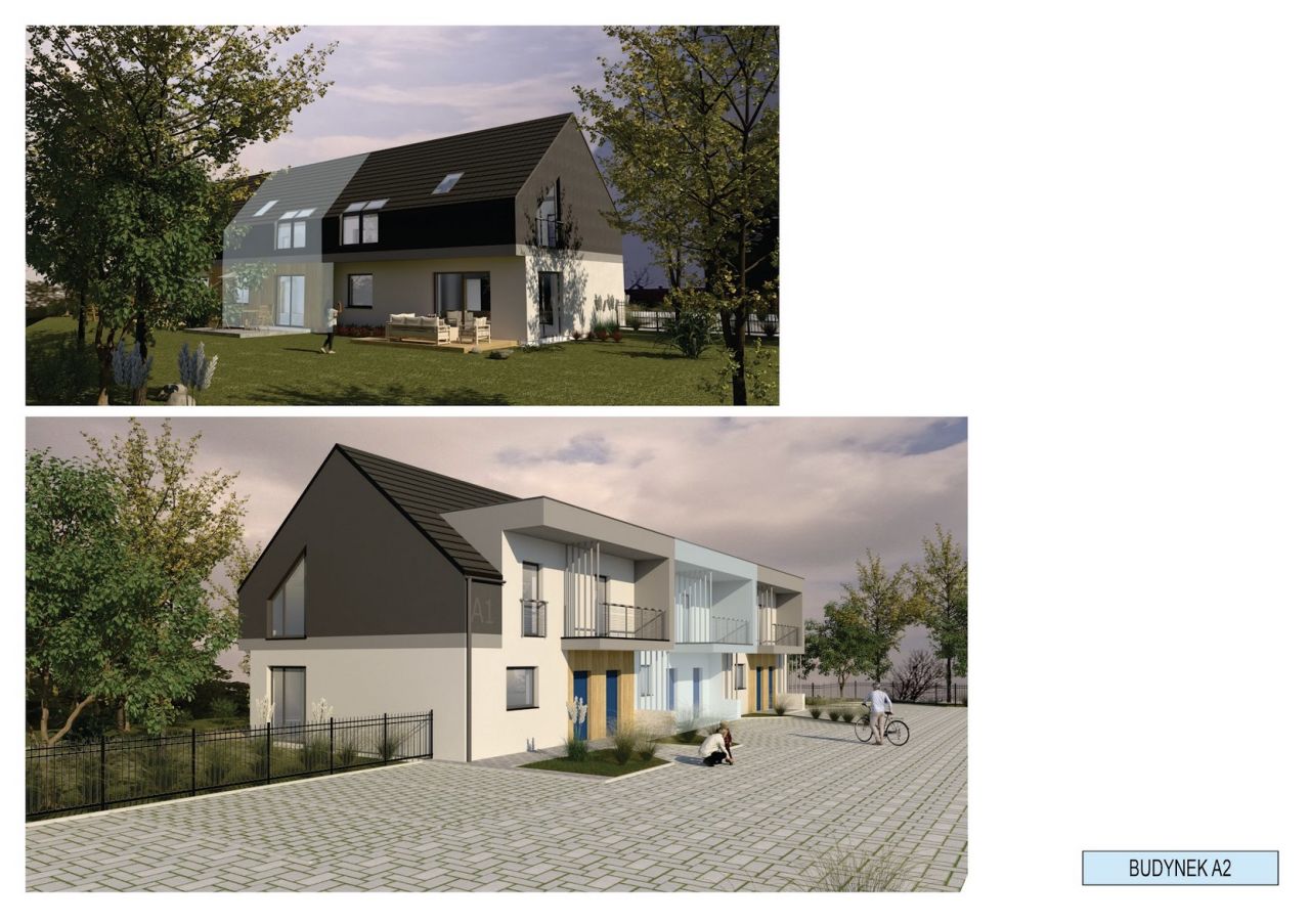 dom szeregowy, 4 pokoje Dąbrowa Tarnowska Czernia, ul. Czernia. Zdjęcie 1