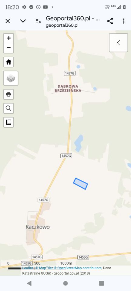 Działka rolna Kaczkowo. Zdjęcie 2