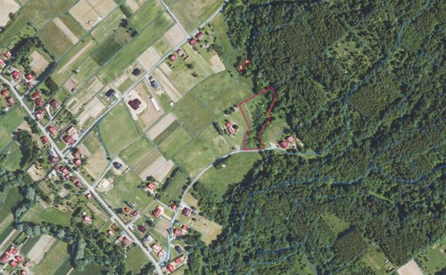 Działka rolno-budowlana Połomia. Zdjęcie 1