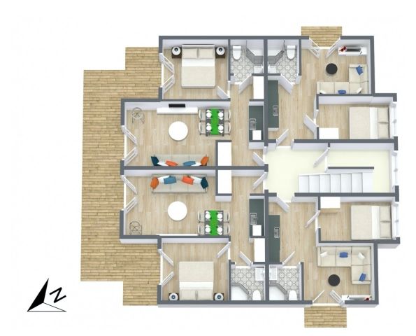 Mieszkanie 2-pokojowe Szklarska Poręba, ul. Stefana Żeromskiego. Zdjęcie 13