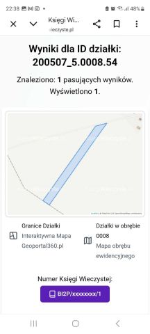 Działka rolna Pogreby. Zdjęcie 1
