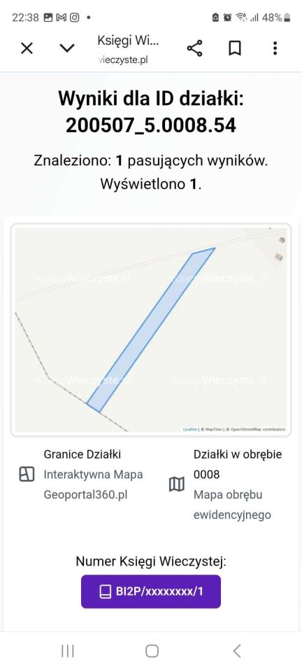 Działka rolna Pogreby. Zdjęcie 1