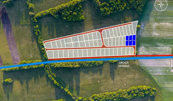 Działka rekreacyjna Kaniwola