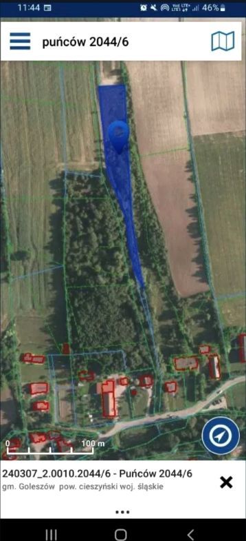 Działka rolna Cieszyn, Puńców. Zdjęcie 9